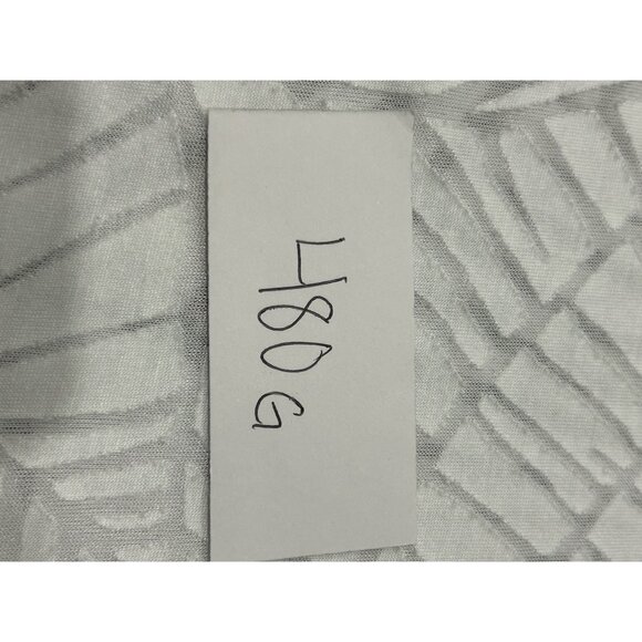 J. Valdi Womens White Leaf Pattern Tunic Top Sz Medium - Picture 9 of 9